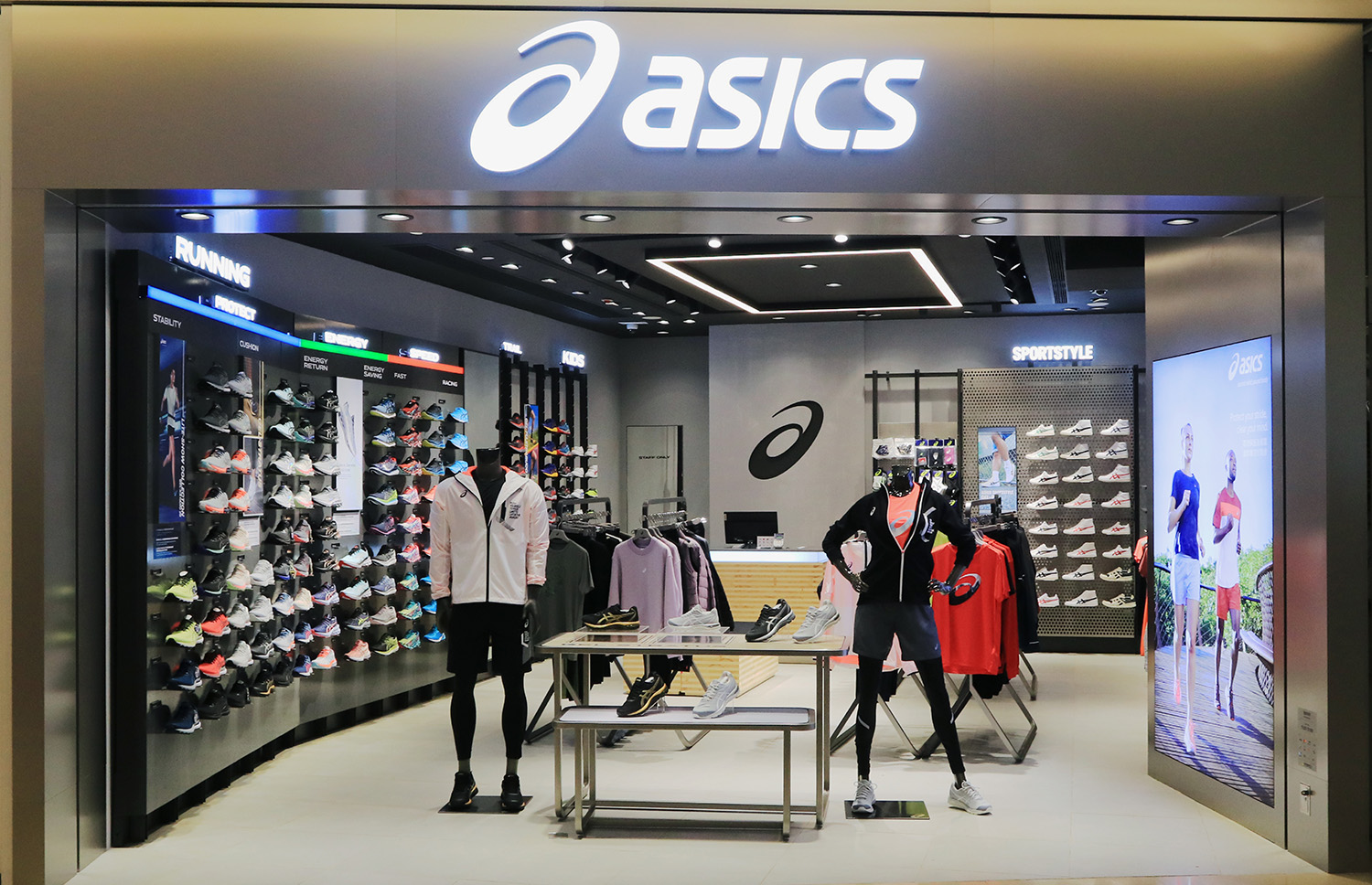 asics outlets hours