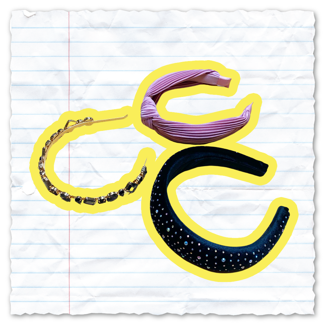 back to school accessory trend headbands from Claire's