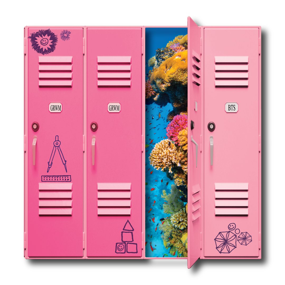 pink locker