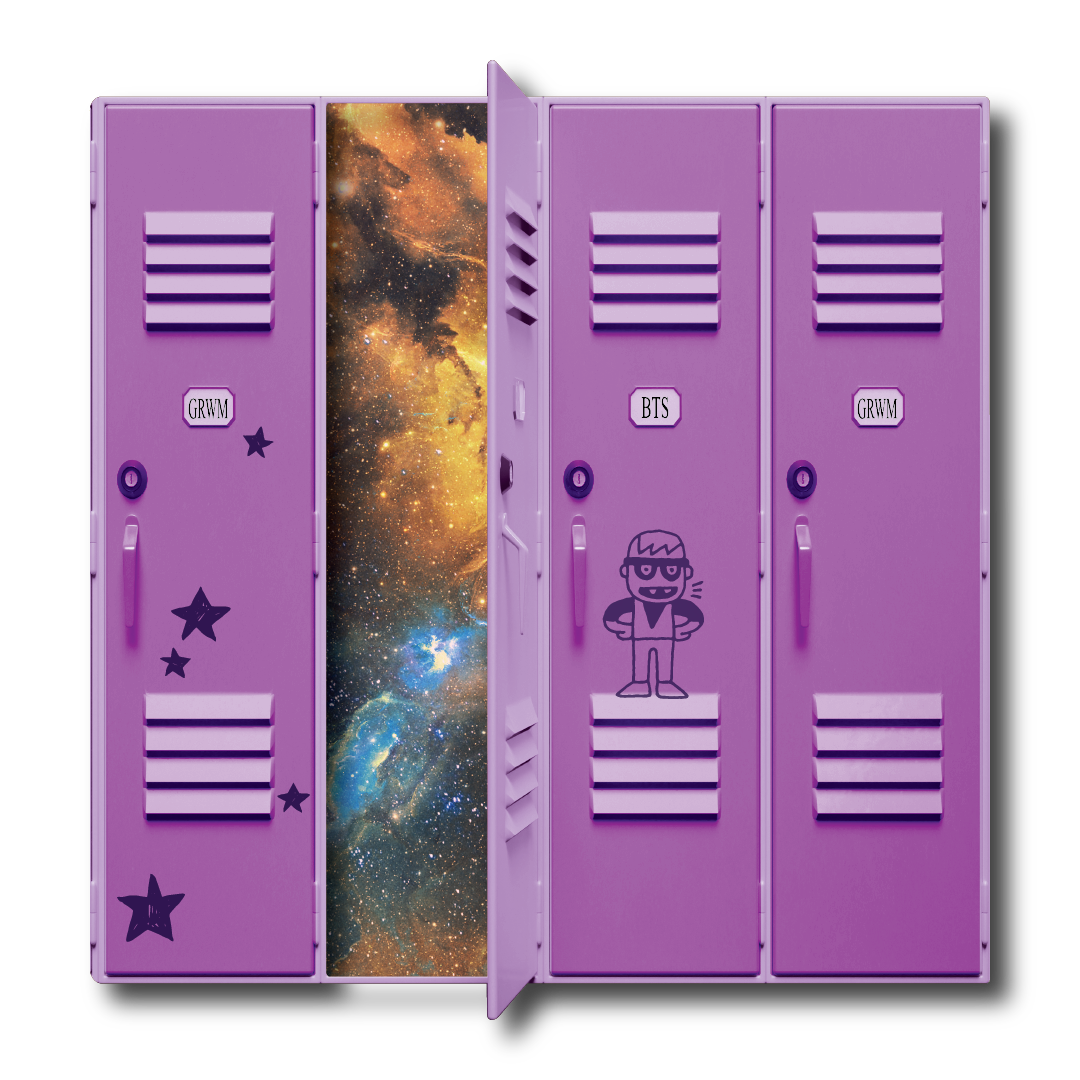 Purple locker