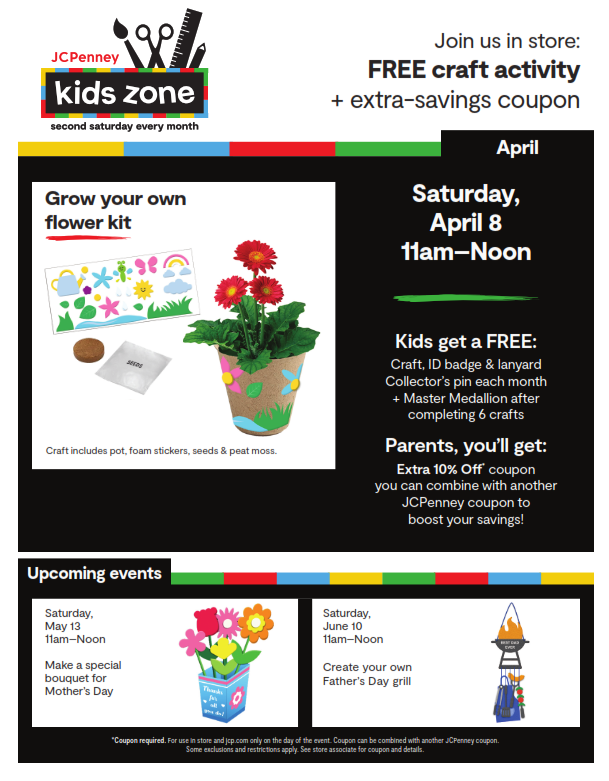 Stroud Mall | ALL - JCPenney Kids Zone Event - April 2023