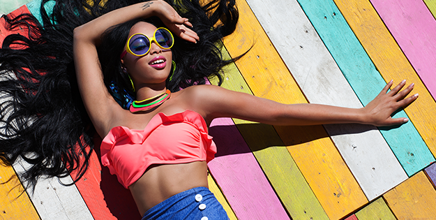 bathing suits at the mall