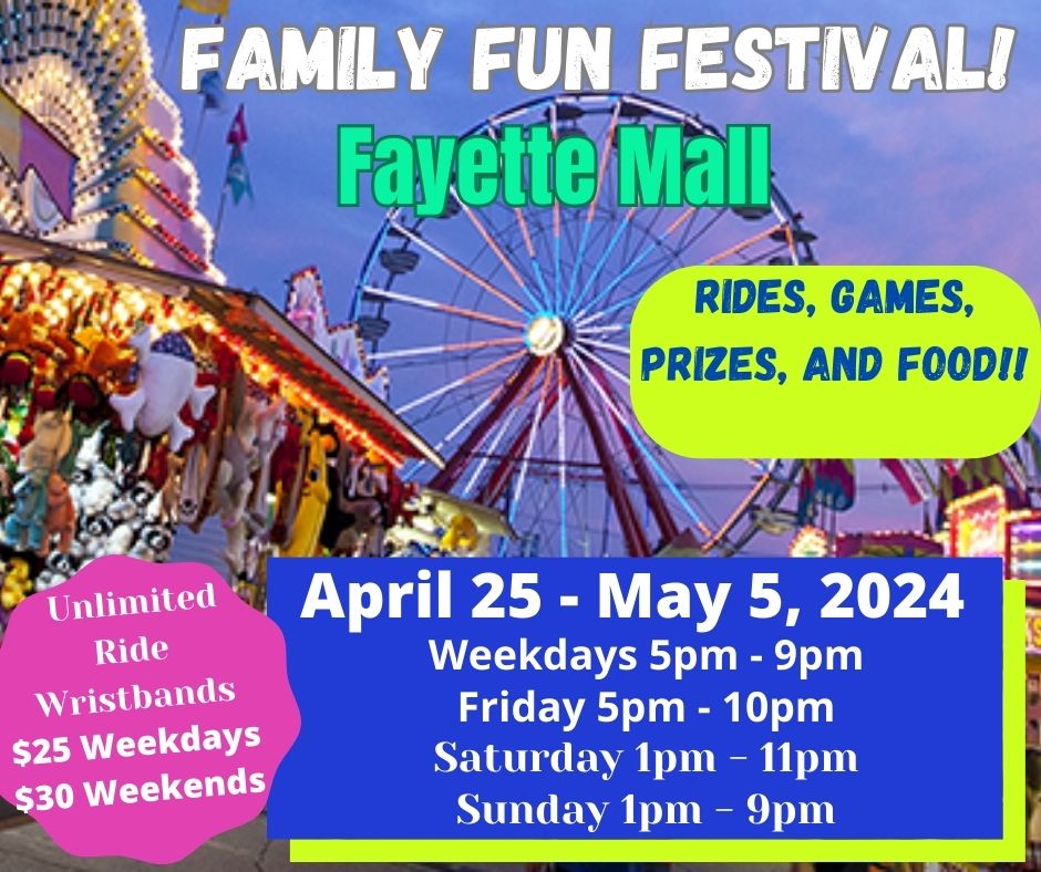 Fayette Mall | Family Fun Festival