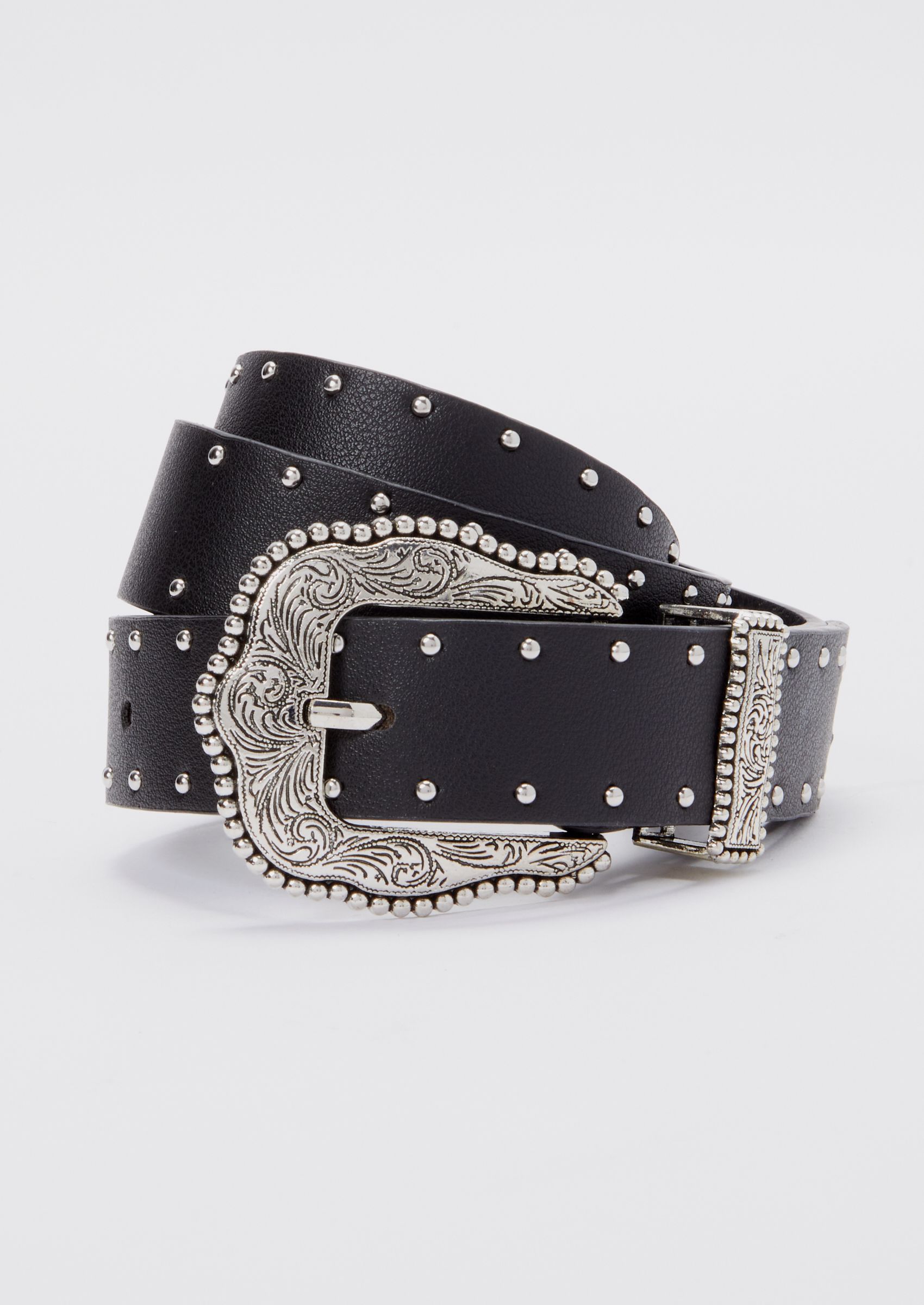 black studded belt womens