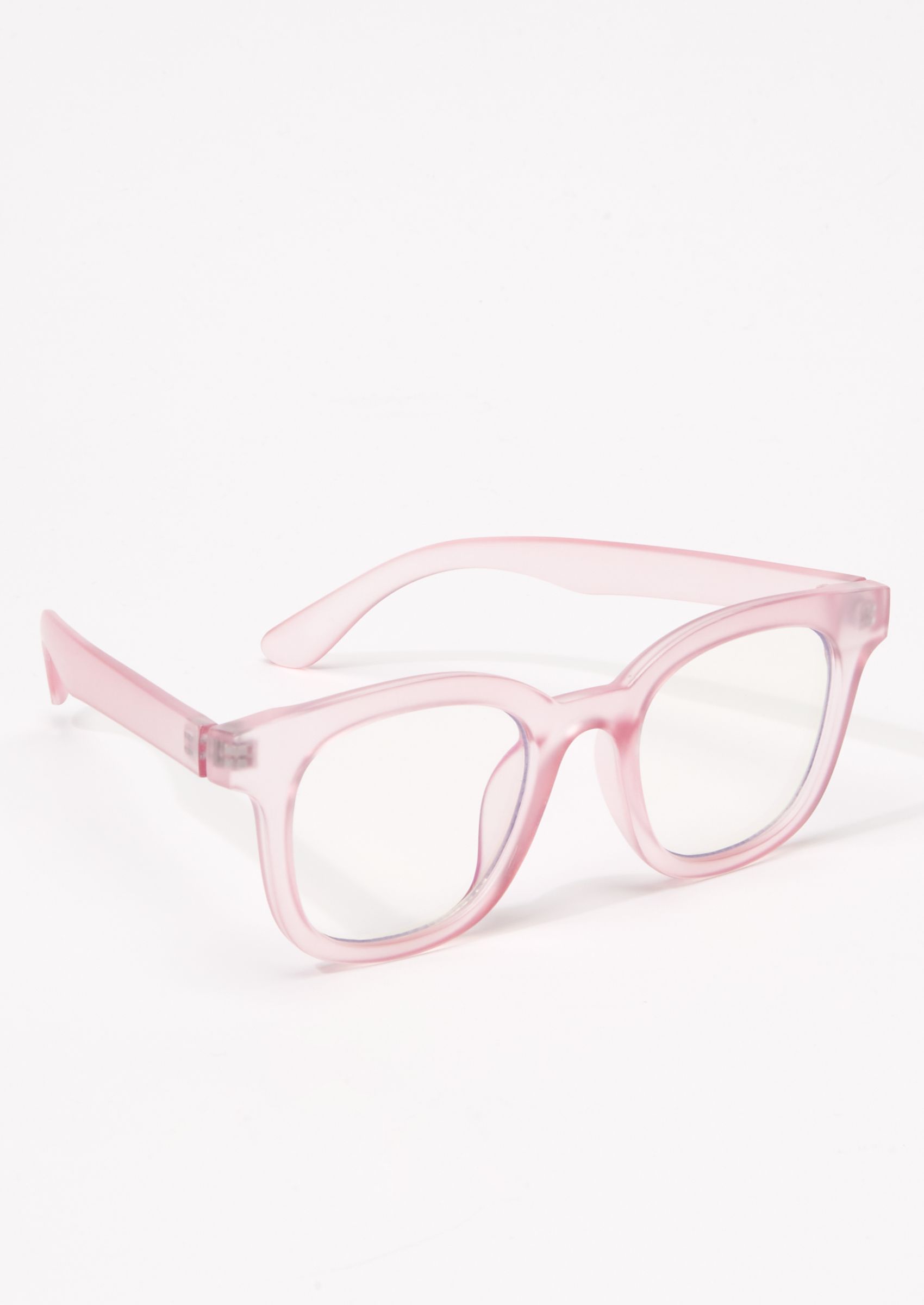 soft pink glasses