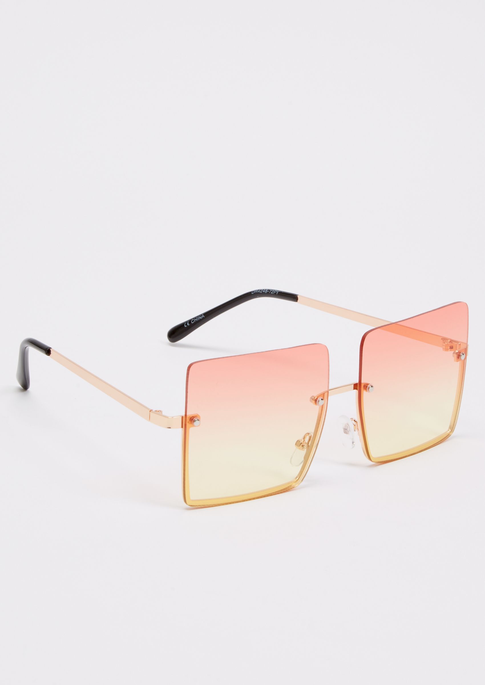 orange ombre sunglasses