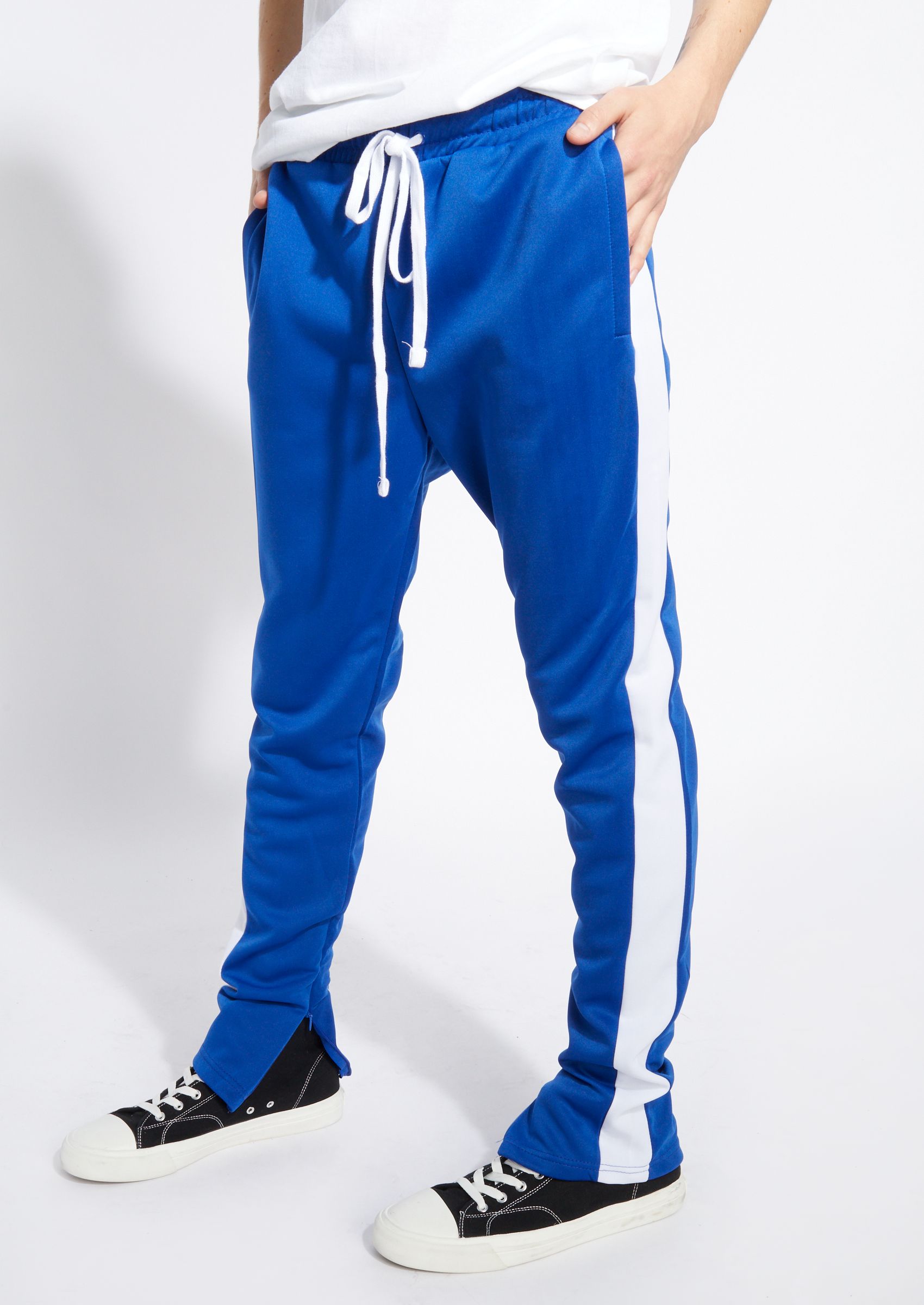 cuffed tracksuit pants