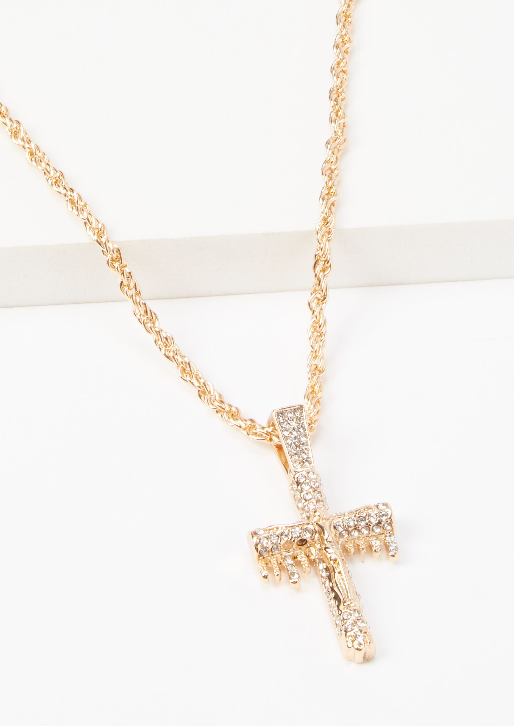 rue 21 cross necklace