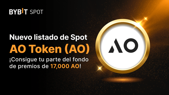 Nuevo listado: AO/USDT - Obtén tu parte del fondo de premios de 17,000 AO