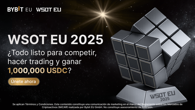 WSOT EU 2025: ¡Lucha por la gloria y gana de un fondo de premios de hasta 1,000,000 USDC!