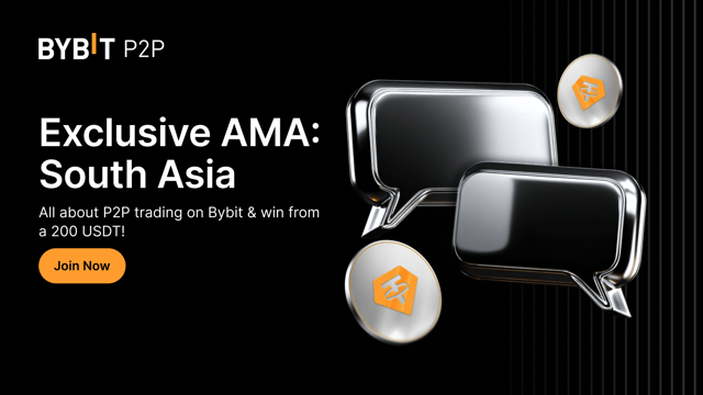 Exclusive AMA: All about P2P trading on Bybit & win from a 200 USDT prize pool (India edition)!