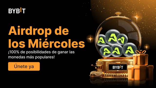 Airdrop de los miércoles:   ¡Gana monedas populares: 100% garantizado, por orden de llegada!