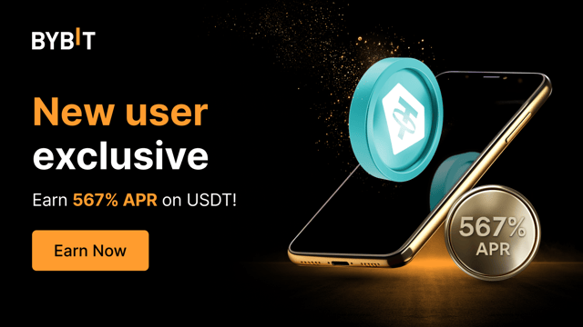 [New user exclusive] Earn 567% APR on USDT!