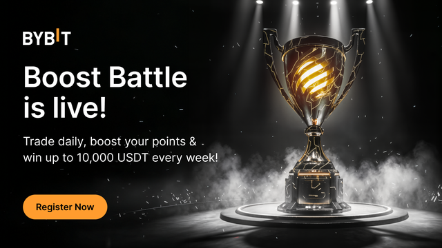 Boost Battle: Trade daily and win up to 10,000 USDT every week!