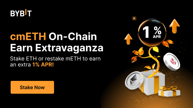 cmETH On-Chain Earn Extravaganza: Earn an Extra 1% APR!
