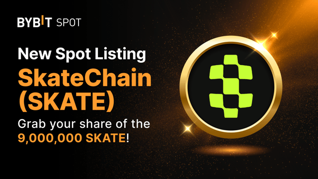 New listing: SKATE/USDT — Grab a share of the 9,000,000 SKATE prize pool
