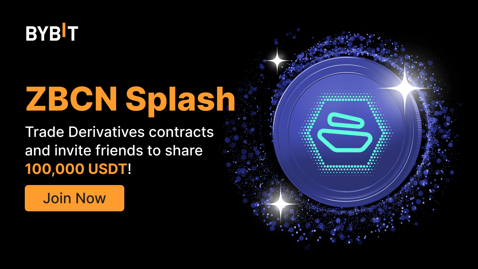 Bybit Announcement | ZBCN Splash: Trade Derivatives Contracts and Invite  Friends to Share 100,000 USDT