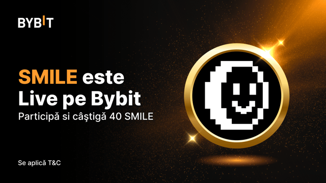 SMILE este acum live pe Bybit: Participă la eveniment și câștigă 40 SMILE