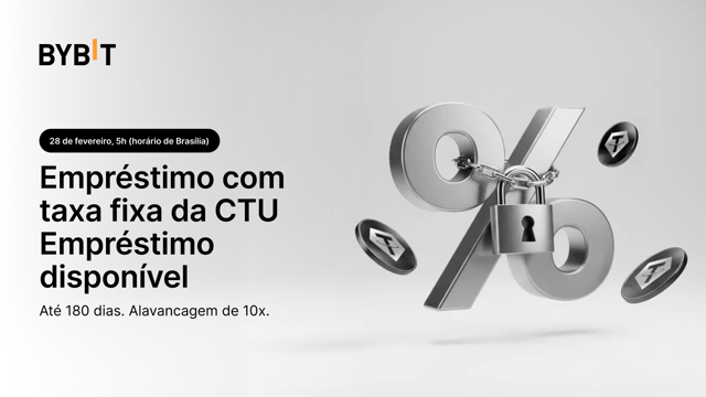 Bybit lança Empréstimo CTU com taxa fixa