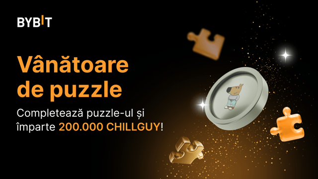 Completează puzzle-ul și câștigă din plin: te așteaptă 200.000 CHILLGUY!