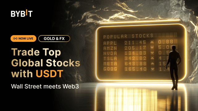 Bybit Gold & FX now supports stock trading: Explore new markets!