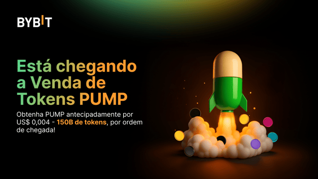 🔥 A venda de tokens da pump.fun (PUMP) está chegando à Bybit!