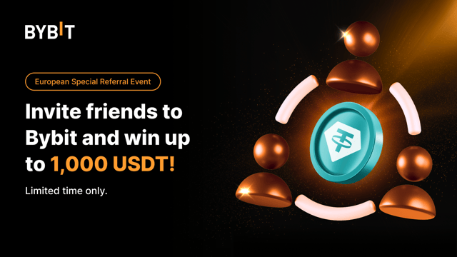 European Special Referral Event: Win Up to 1,000 USDT Airdrop!