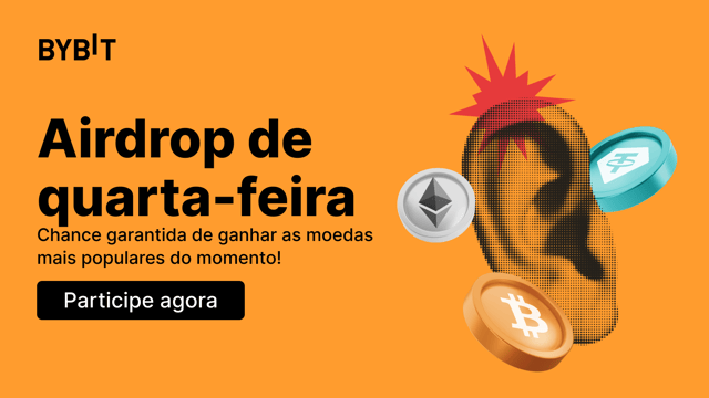 Airdrop de quarta-feira #3: Ganhe as moedas mais populares do momento - 100% garantido, quem chegar primeiro, leva!