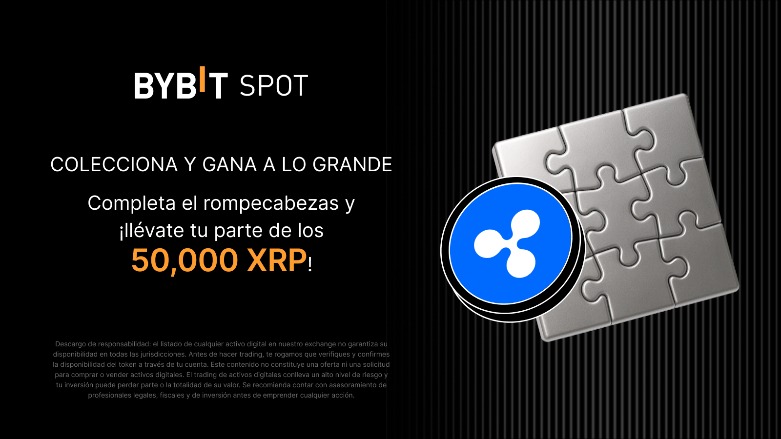 Bybit Announcement | Únete al Puzzle Hunt especial de XRP y hazte con tu  parte de los 50,000 XRP