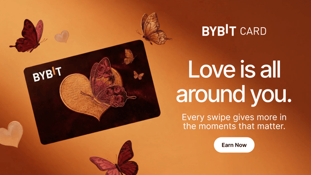 Bybit Card: Love is all around you