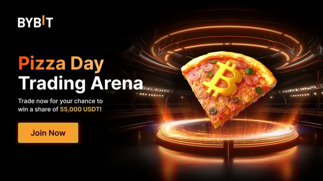 Pizza Day Trading Arena: Trade now for your chance to win a share of 55,000 USDT!
