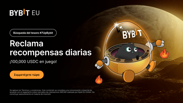 Búsqueda del tesoro #7UpBybit Reclama tu parte de los 100,000 USDC
