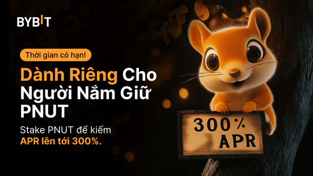 Mở khóa Tiềm Năng Đầy Đủ từ PNUT Holdings của Bạn: Staking PNUT để Tận Hưởng APR 300%! 🚀