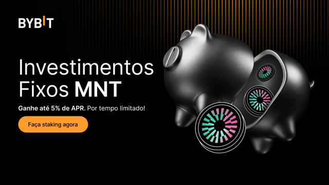 Participe da festa do MNT: faça staking de MNT com 5% de APR e ganhe parte do prêmio de 100.000 MNT!