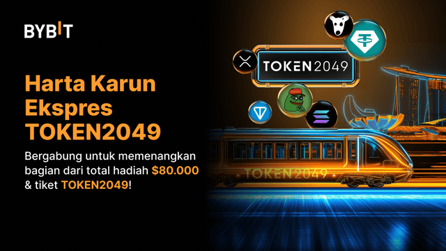Harta Karun Ekspres TOKEN2049: Ikuti Keseruannya dan Menangkan Bagian dari Total Hadiah $80.000!