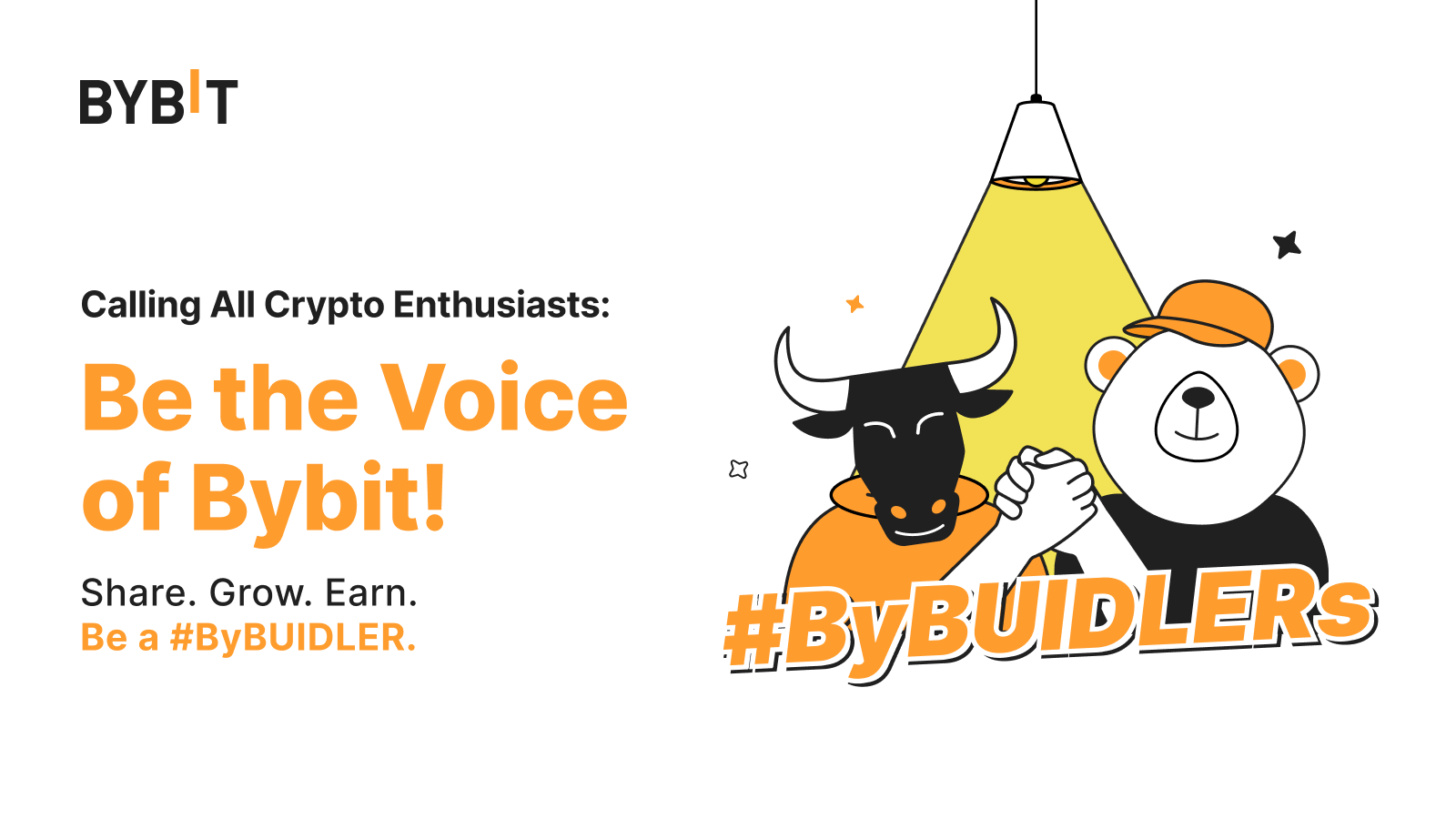 Bybit Announcement | ByBUIDLERs Spotlight: Be the Voice of Bybit