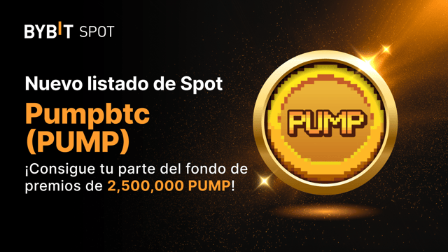 Nuevo listado: PUMP/USDT - Haz staking de PUMP, BTC o USDT para ganar una parte de 2.500.000 PUMP