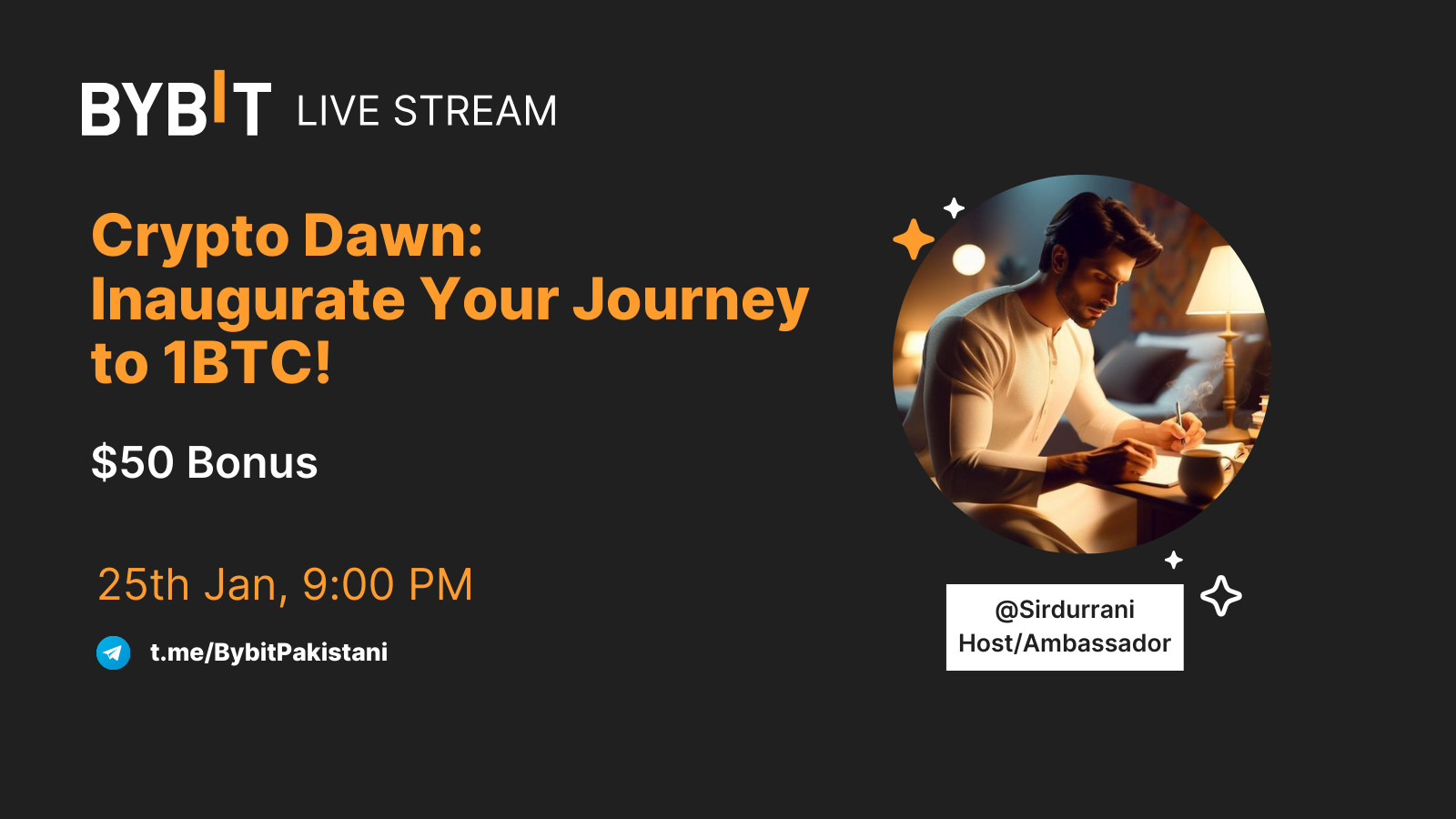 Bybit Announcement | Bybit Pakistan Telegram AMA Crypto Dawn: Inaugurate  Your Journey to 1BTC!