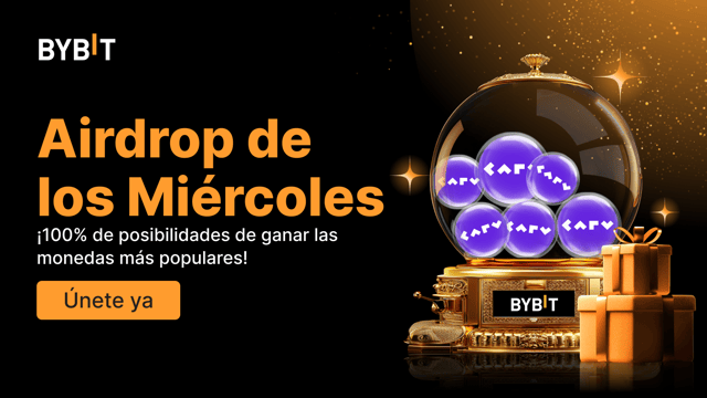 Airdrop de los miércoles:  ¡Gana monedas populares: 100% garantizado, por orden de llegada!