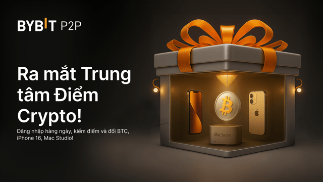 Trung tâm Điểm Crypto: Tích điểm hàng ngày để trúng BTC, Mac Studio, iPhone 16 và hơn thế nữa!