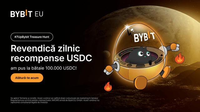 #7UpBybit Treasure Hunt: Revendică-ți partea din cei 100.000 USDC!