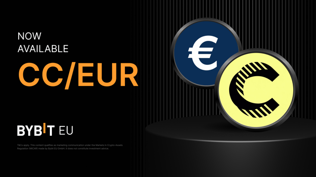 New Pair Now Available: CC/EUR