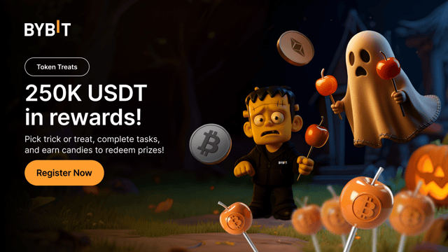 Token Treats: No tricks. Just 250,000 USDT in sweet rewards!