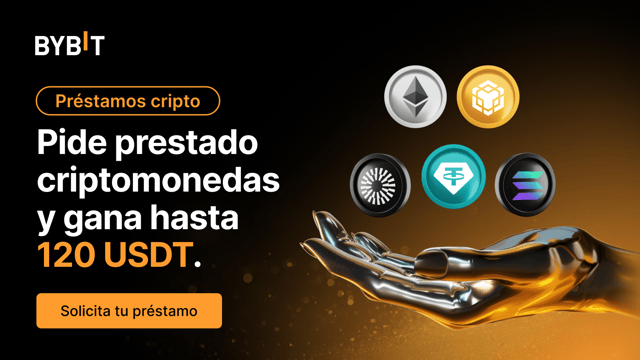 Oferta por tiempo limitado: Desbloquea tu parte de 50,000 USDT con préstamos cripto de Bybit