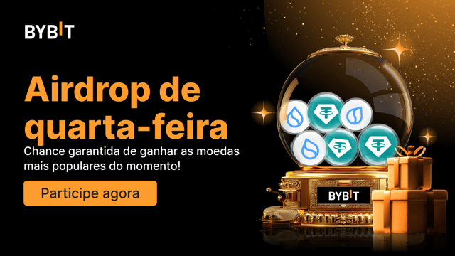 Airdrop de Quarta-Feira: Ganhe as moedas mais badaladas do momento - 100% garantido, quem chegar primeiro, leva.