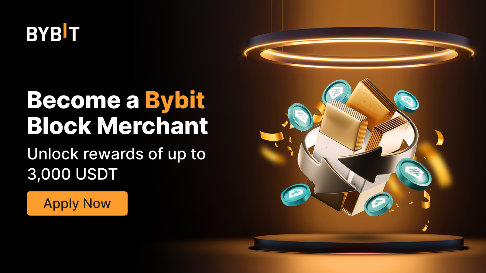 Bybit Announcement | Become A Bybit Block Merchant And Earn Up To 3,000 ...