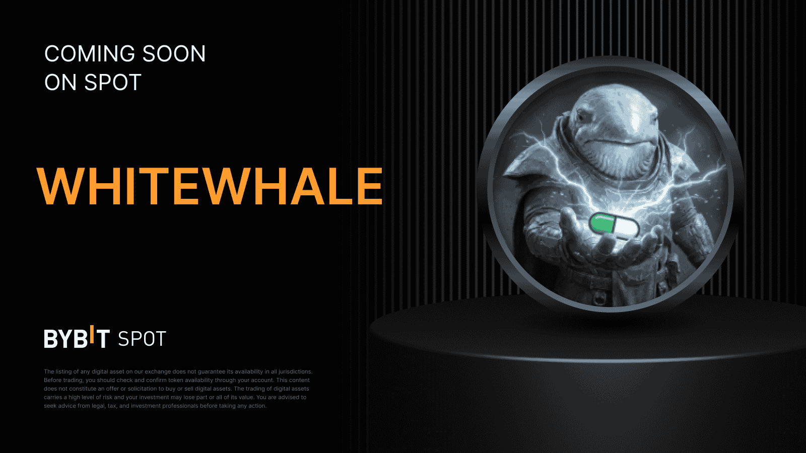 Bybit Announcement | WHITEWHALE Spot & Alpha Token Splash: Earn a share of  the 3,000,000 WHITEWHALE prize pool
