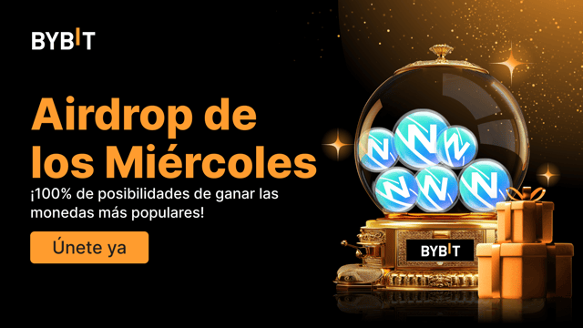 Airdrop del miércoles:  ¡Gana monedas populares: 100% garantizado, por orden de llegada!