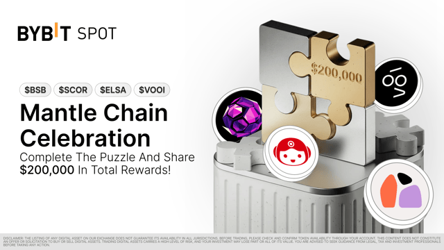 Join Mantle Chain Celebration Puzzle Hunt and win a share of $200,000