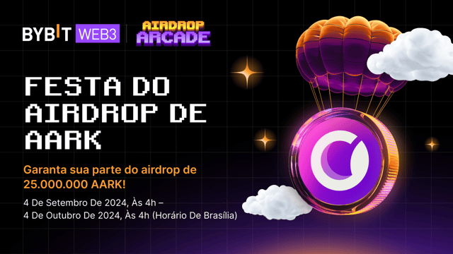Festa do Airdrop de Aark: Garanta sua parte do prêmio de 25.000.000 AARK!